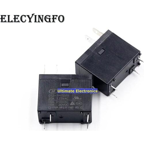 10pcs JQX-62F-012-1H HF62F-012-1H 16A Water heater Relays