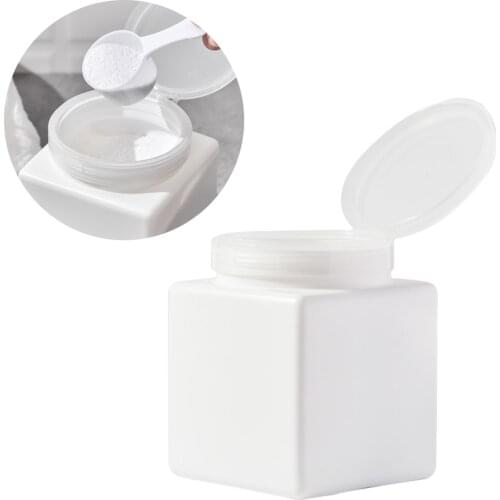 1000ml Powder Storage Box Square Large Capacity Laundry Powder Pods Scent Booster Container Refillable Organizer