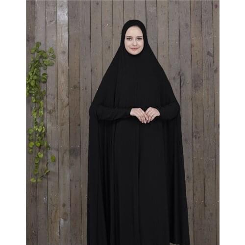 12 pieces/lot) 2019 New Style Women Kaftan Muslim abaya Maxi Dress prayer clothing Islamic hijab abaya with sleeves YM051