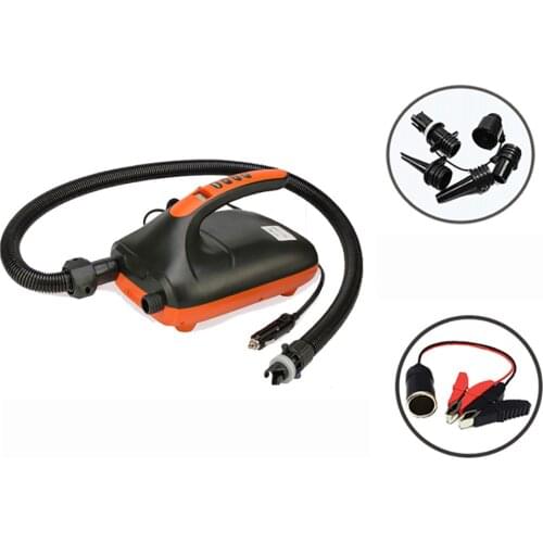 DC12V 20PSI SUP Paddle Board Car Electric Air Pump Canoe Kayak Inflator Pump Aspirator Pump Suction Pump Sucking Pump 30L/MIN