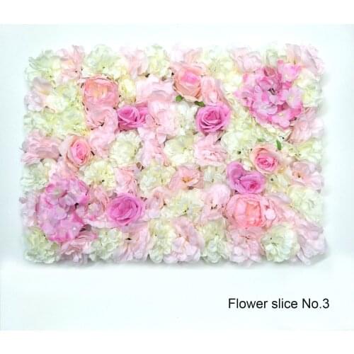 5 Pcs 40*60cm Wedding Background Wall Simulation Rose Hydrangea Silk Flower Row Photo Studio Mall Decoration Photography Props