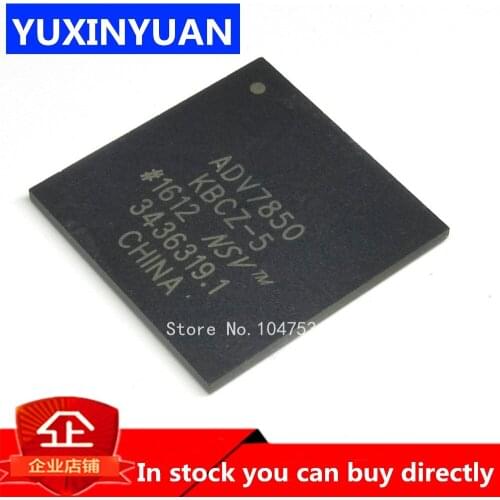5pcs/lot ADV7850KBCZ ADV7850KBCZ-5 ADV7850KBC ADV7850 BGA in stock