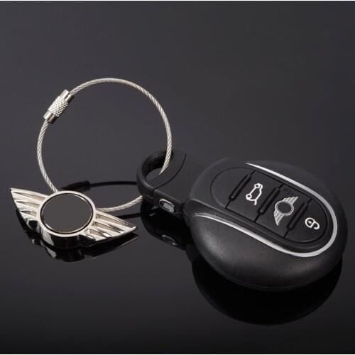 Car Styling For Mini Cooper Keychain Key Chain Ring JCW S One R50 R53 R55 R56 R57 R60 R61 F54 F55 F56 F57 F60 Car Accessories