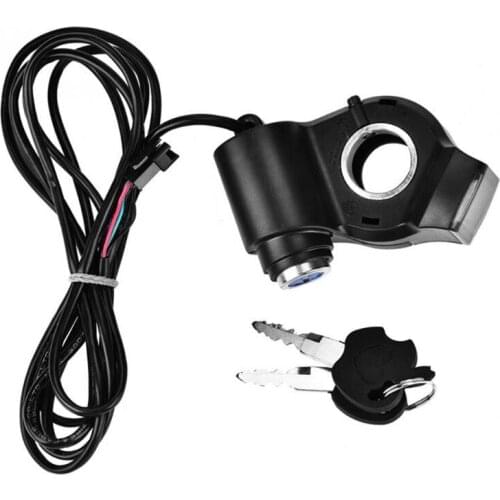 1 Set 12V-99V E-Bike Voltage Display Battery Indicator With Lock LCD 3 Wires Electric Power Monitor