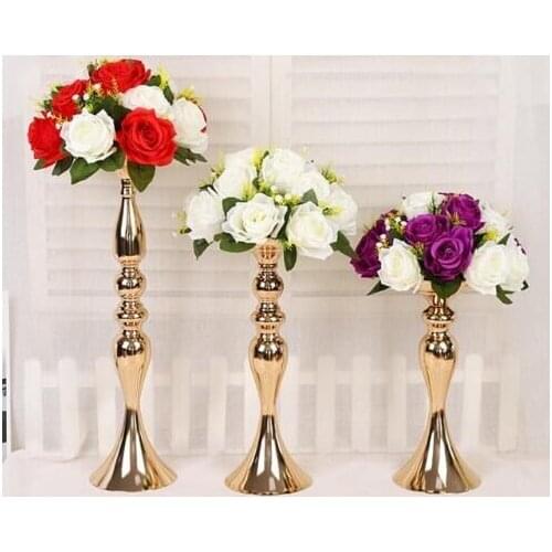 26CM Diameter Artificial Flower 15 Plastic Fabrics Flower Road Leading Wedding Center Home Decoration