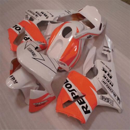 Km quality white orange white black For CBR 600RR 600 RR 03 04 Red white NEW CBR600 RR F5 CBR600RR 2003 2004 03-04 Fairing