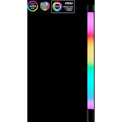 Computer +5VD G/3PIN Aluminum RGB/VDG Color Light Strip Chassis Light With Magnetic Multicolor RGB LED Pollution Color Lamp