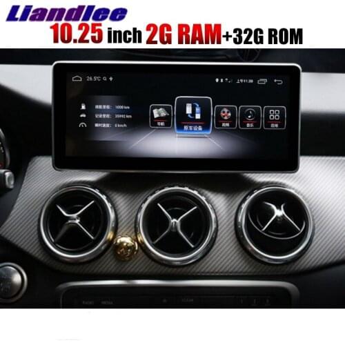 Liandlee Car Multimedia Player NAVI For Mercedes-Benz MB A Class W176 2013~2018 Car Radio Stereo CarPlay Adapter GPS Navigation