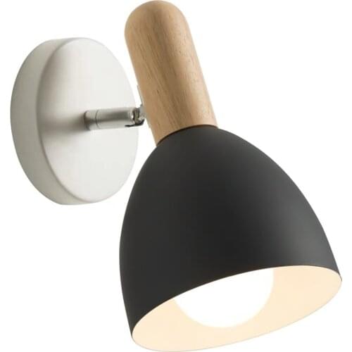 Wall Lamp Iron Bedside Lamp Emergency Minimalist Night Light Illumination Living Room Retro Durable