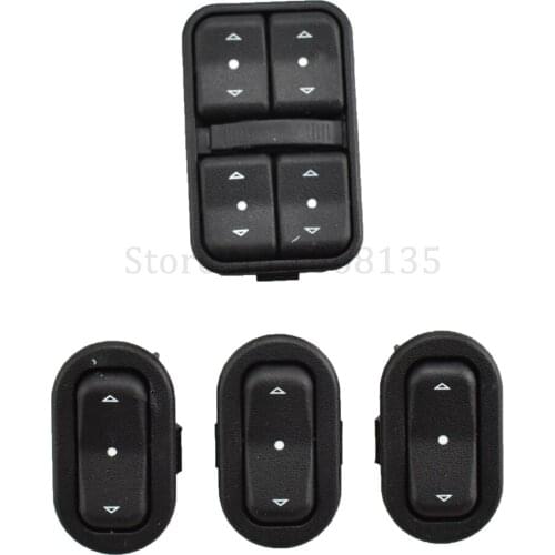 New Master Single Electric Power Window Switch Button 90561086 6240106 90561388 For Vauxhall Opel Astra G Zafira