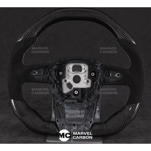 100% REAL CARBON FIBER STEERING WHEEL COMPATIBLE WITH Lamborghini