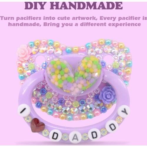 Abdl adult baby Pacifiers100%customized silicone pacifiers ddlg pacifiers cute pacifiers and accessories adult bebe dummy holder