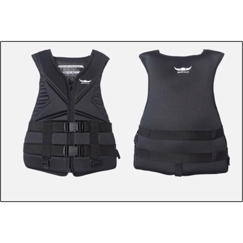 Adults Kids Life Jacket Neoprene Safety Vest Water Sports Fishing Ski Vest Boating Swimming Drifting