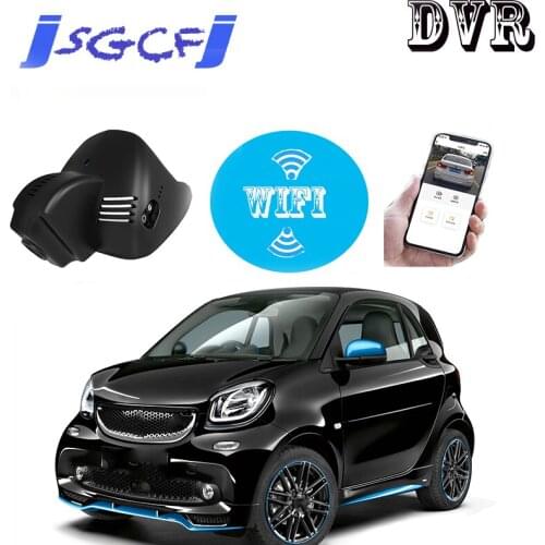 Special Car Road Record WiFi DVR Dash Camera Driving Video Recorder HD Night Vision For Mercedes-Benz SMART 2015～2019
