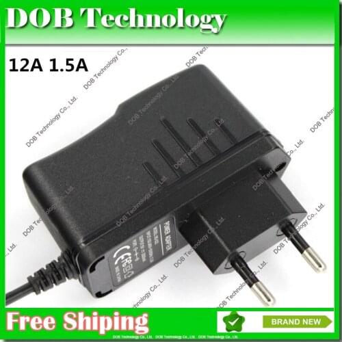10pcs/lot universal power supply adapter ac 100v-240v dc 12v 1.5a 1500mA adaptador EU plug 4.0*1.7mm new