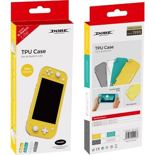 2019 Mini Switch Lite TPU Protector Case Soft Anti-Scratches Protective Shell Cover Silicone Case for Nintendo Switch Lite