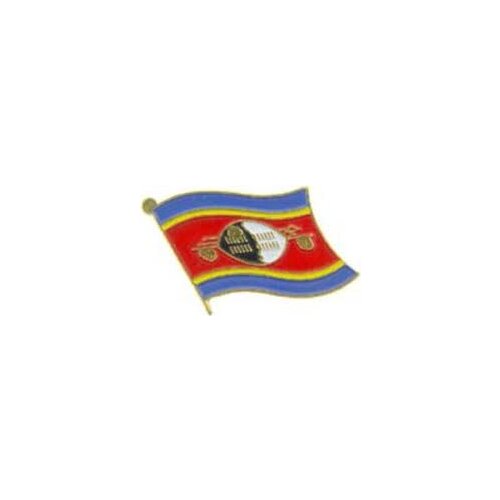 Swaziland country flag lapel pin badge+Iron plated brass+paints+epoxy+butterfly back button-Free shipping(350 pcs/lot)