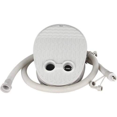 1Pc PVC Foot Pump Air Pump for Inflatable Boats Fishing Boat Kayak Sup Paddle Board Air Mattress Mat Inflatable Bed Dinghy Rafts