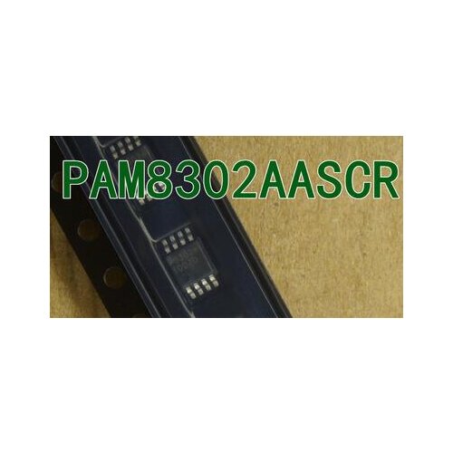 100%New Free shipping PAM8302AASCR P8302A MSOP-8