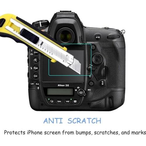 2pcs HD Clear Anti-Scratch Film For Nikon D6 Digital Camera LCD Display Screen Protector Nikon COOLPIX D6 2.5D 9H Tempered Glass