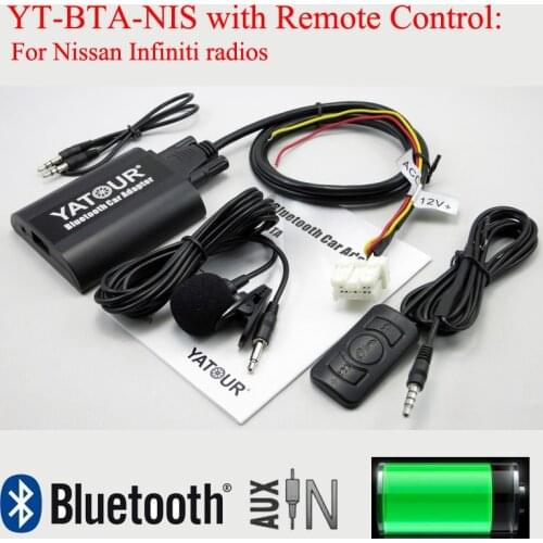 Yatour car digital MP3 interface BTA with Remote control for Nissan Infiniti radios