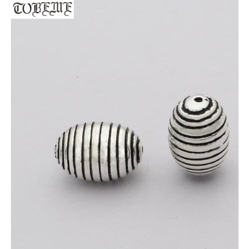 100% 925 Silver Beads Sterling Silver Jewelry Beads DIY Bracelet Beads Jewelry Findings
