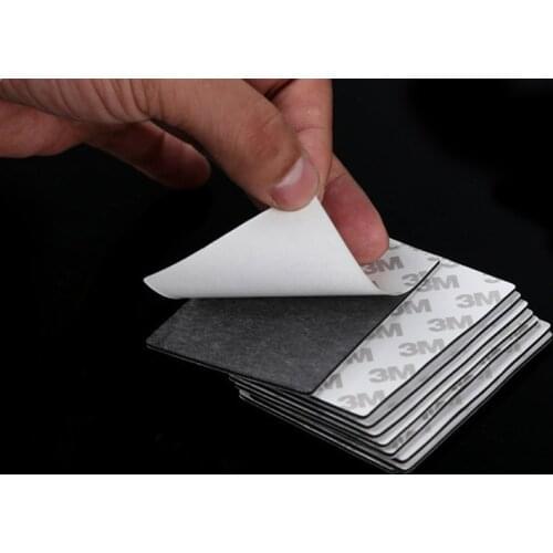 5PCS/set 3M Strong Double Sided Foam Tapes Pad Mounting Rectangle Black Adhesive Tapes For Auto car Home Office