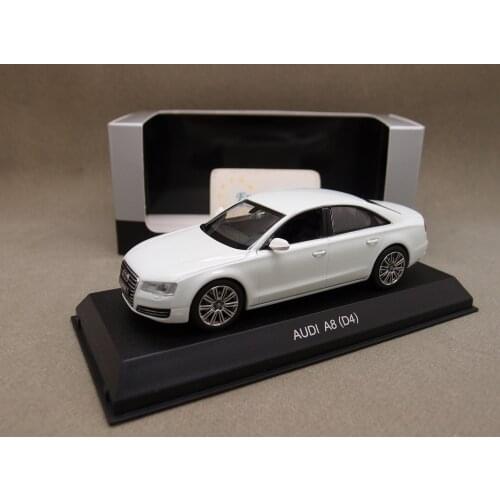 KyoSho 1:43 AUDI A8 D4 2010 diecast Collection of die-casting simulation alloy model car Children toys