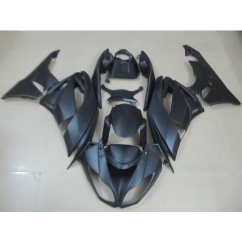Motorcycle Fairing kit for KAWASAKI Ninja ZX6R 09 10 ZX6R 636 2009 2010 zx 6r 09 10 All matte black Fairings set + gifts SD37