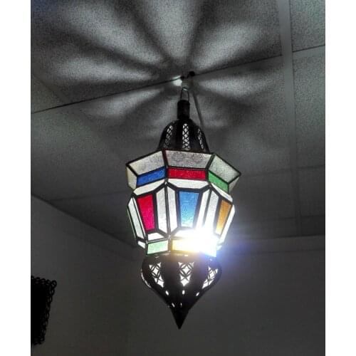 Ethnic chandelier lamp Moroccan Arabic oriental ethnic decor 1204