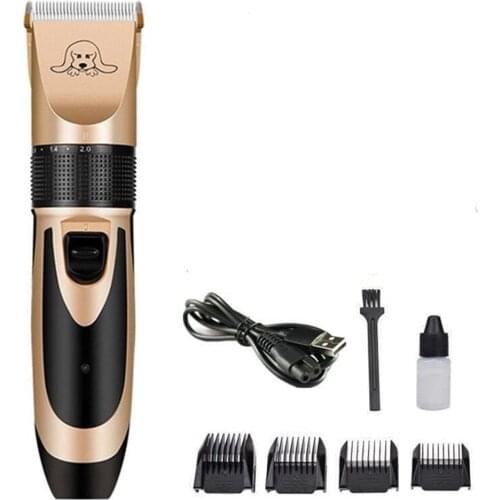 Pet Shaver Hair Clipper Set for Dogs Cat Kitten Puppy Accessories Supplies Chargable Pets Hair Cut Machine