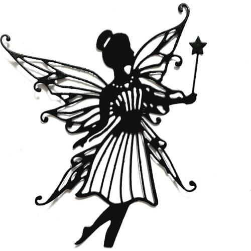 Metal cutting dies cut die fairy doll girl decoration Scrapbook paper craft knife mould blade punch stencils dies