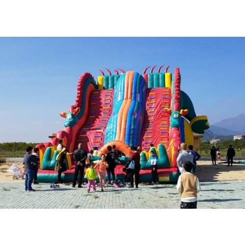 New Childrens Park Colorful Huge Inflatable Slide durable Inflatable Slide/Outdoor Inflatable Slide