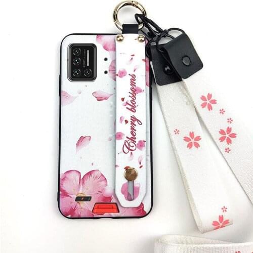 Original Soft Phone Case For UMIDIGI Bison GT For Girls Wrist Strap Dirt-resistant Lanyard Durable