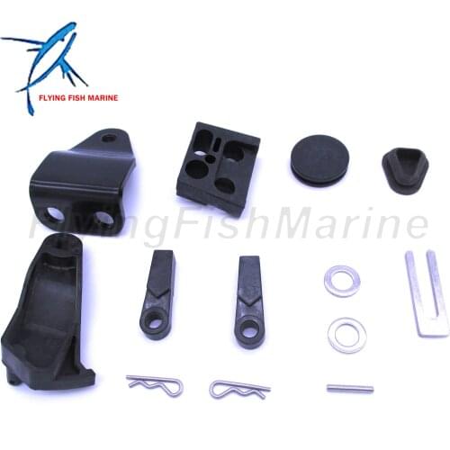 Outboard Engine 66T-48501-00/01 Remote Control Attachment Assy Kit for Yamaha Boat Motor 40HP