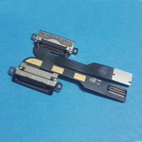 USB Charging Port Connector Flex Cable For ipad 2 Ipad2 A1395 A1396 A1397 Charger Dock Socket Jack Plug Replacement Parts