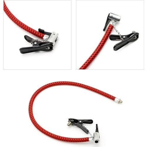 Bicycle Bike Tyre Tire Hand Air Pump Inflator Replacement Hose Tube Rubber Tool D0LB