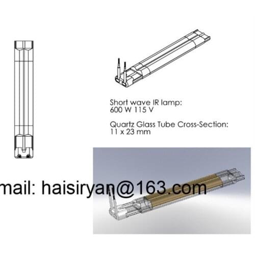 CE Certification and White Color carbon fiber lamp 500w