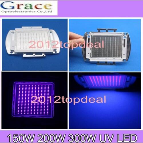 High Power LED 45Mil 150W 200W 300W Ultra violet UV 395nm LED Diode