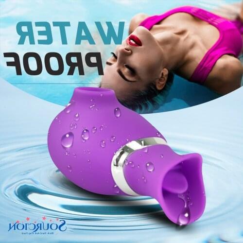 SWT Sucking Vibrator Sex Toy for Women Nipple Stimulator Licking Tongue Sucker Vibrator Female Clitoris for Adults Sex Toys Shop