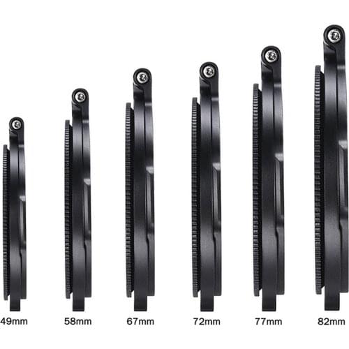 ND Filter Ring Adapter Quick Release Switch Bracket for DSLR Camera, Easy to Install