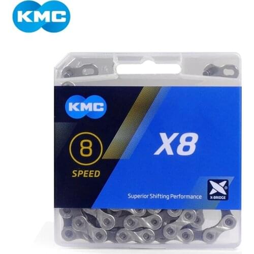 KMC X8 X8.93 6/7/8 Speed Bicycle Chain with Original Box and Magic Button Mountain/road Bike Parts