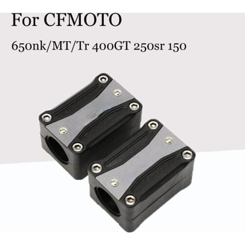 For CFMOTO 650nk/MT/Tr 400GT 250sr 150 Motorcycle modification State Guest Modified Bumper Anti-Fall Glue Bumper Glue