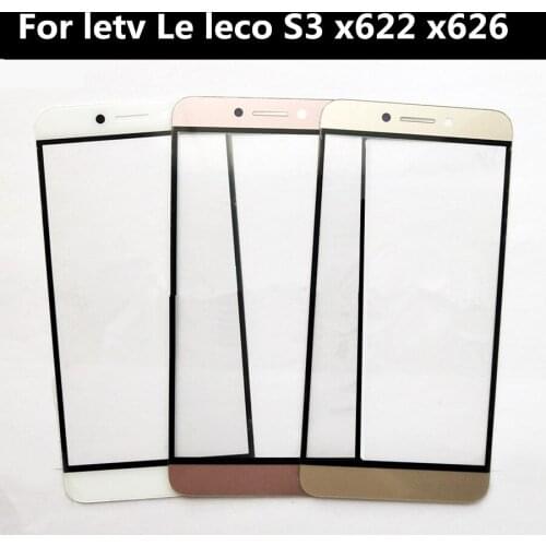 For letv Le leco S3 x622 x626 Touch Screen Glass Digitizer Front Outer Touch Panel Replacement Parts For Letv X626