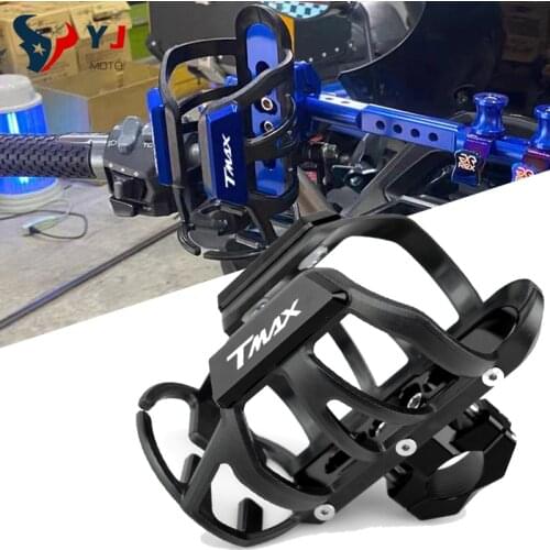 For YAMAHA TMAX 530 500 T-MAX 560 TMAX530 TMAX500 SX DX High Quality Motorcycle CNC Beverage Water Bottle Drink Cup Holder Mount