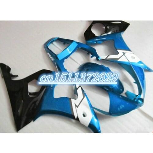 Dor-ABS fairing set fit for YZF R6 2003 2004 2005 fairings kit YZF R6 03 04 05 for white blue black D