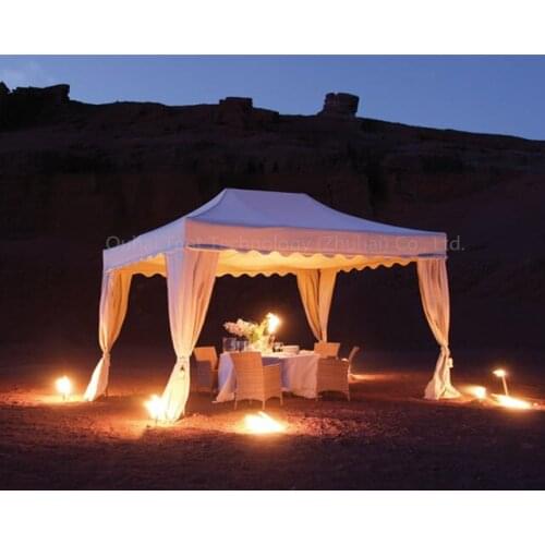 Elegant Romantic 10ft x 15ft (3m x 4.5m) Pop Up Gazeo Tent Folding Tent Event Marquee Anniversary Ceremony Wedding Party Canopy