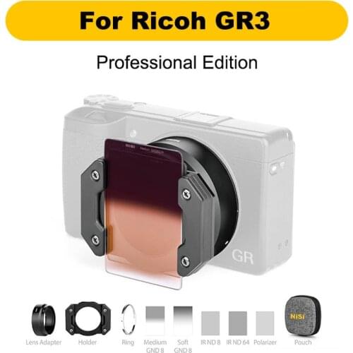NiSi resistant filter adapter tube for Ricoh GR3 UV lens protection lens GND CPL ND shooting night scene anti-light pollution