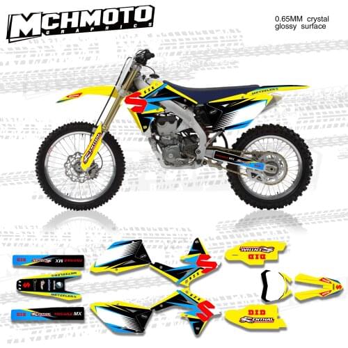MCHMFG Graphics for Suzuki 08-17RMZ450 2008 2009 2010 2011 2012 2013 2014 2015 2016 2017 Graphics