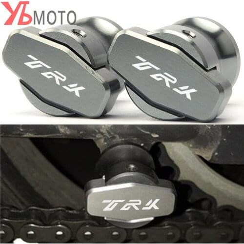 High quality screws M6 Motorcycle Swingarm Spools Slider For Benelli TRK502 TRK 502 Jinpeng 502 Fast Shipping 2016 2017